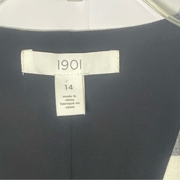 🎊Host Pick 9/27!🎊 1901 Checkered Pinafore plaid dress women’s Size 14 preppy - Picture 12 of 13